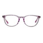 Foxmans™ Stylish Blue Light Blocking Glasses for Men & Women | Protection Against Computer & Digital Eye Strain, Dry Eyes, Headaches & Blurry Vision | Little Starr Everyday Lens (Purple Frame)