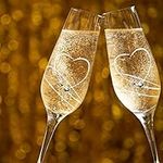 VARLKA Champagne Flutes, Wedding Ch