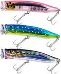 THKFISH Popper Lures Saltwater Tuna