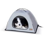 K&H Pet Products Thermo Tent Outdoor Heated Pet Shelter for Dogs & Cats Medium 19 X 24 X 16 Inches