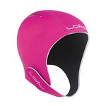 Lomo Triathlon Open Water Neoprene Swimming Cap - Pink (Large)