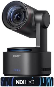 OBSBOT Tail 2 PTZR NDI Camera 4K@60FPS, Pro AI Tracking, 1/1.5" CMOS, 50MP, 5X Optical Zoom, 12X Hybrid Zoom, SDI/HDMI/IP/USB 3.0 Output, Streaming for Education, Conference, Worship (NDI Activated)