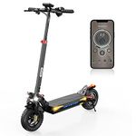 iScooter Electric Scooter, iX4 Electric Scooters Adult 10 Inches Off-road Honeycomb Tires, 45 km Long Range, 48V 15Ah Fast E-Scooter, 3 Speed Modes with APP Control, Dual Shock Suspension