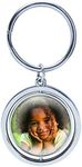 Neil Enterprises Silver Spinning Photo Keychain - Case of 50
