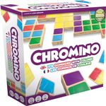 Zygomatic Chromino Wooden - French and English Version - Strategic Tile-Matching Fun for The Whole Family! Ages 6+, 1-8 Players, 30 Min Playtime, Made Zygomatic