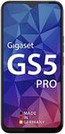 Gigaset GS5 PRO - Smartphone - 64MP Camera System - 4500 mAh Replacement Battery - 6.3 Inch Full HD+ V-Notch Display - Tempered Glass Back - Wireless Charging - 128GB + 6GB RAM - Android 13, Grey