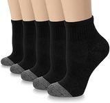 Aoliks Plus Size Compression Socks for Women Men,Black Plantar Fasciitis Socks for Athletic,Support,Flight Travel