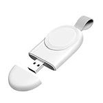 COOFINE Travel Charger for Apple Watch, Portable USB Wireless Magnetic Fast Charging Compatible with for iWatch Series SE 7 6 5 4 3 2