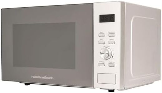 Hamilton Beach Microwave, 30L, 950W, Family-Size, Digital Controls, 8 Pre-Set Programs, 5 Power Levels, Large Capacity, Defrost Function, Child Lock, Silver - HB30FUXP04S