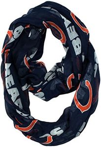 Littlearth Chicago Bears NFL Sheer Infinity Scarf