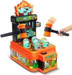 Arcade Game Toys for Ages 3 4 5 6 7 8 9+ Year Old, Whack Game Mole, Mini Electronic Interactive Hammering & Pounding Mole Toys, Gift Idea for Baby Toddler Kids Girls Boys, Cartoon Zombie Style Fun Toy