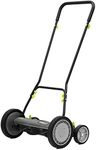 Earthwise 1816-18EW 18-Inch 5-Blade Push Reel Lawn Mower, Grey