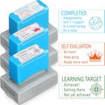 Saypacck Teacher Stamps Self Inking Teacher Grading Stamps Checkbox Grading Teacher Stamps Classroom Teacher Stamps for Classroom Teacher (222)