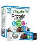 Orgain Organic Vegan Protein Bars, 