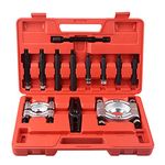 DAYUAN 12pcs Bearing Separator Puller Set, Heavy Duty 5 Ton Capacity 2" and 3" Bearings Splitters Puller Kit