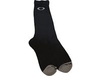 Oakley 5 Pack Crew Socks, Black, Medium