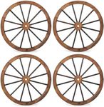 Giantex 30-Inch Wagon Wheels 4 Piec