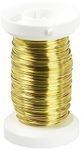 Glorex Brass Wire 0.4mm 40m, Brown, 8 x 8.5 x 2.5 cm