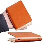 2-Pack 6 Ring Binder Cover, Leather
