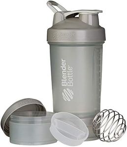 Blender Bottle ProStak Full Colour 650ml (22oz) - Pebble Grey