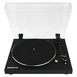 Retekess TR639 Record Player, Belt-Drive Stereo Turntable, Auto Stop, 2 Speed, RCA Output, Dust Cover, Vinyl Record Turntable Playerfor Home