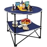 LESES Portable Picnic Table with Sh