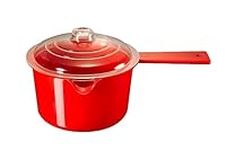 MicroEat Microwave Saucepan and Lid, Red