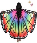 AWAYTR Women Butterfly Wings Shawl 