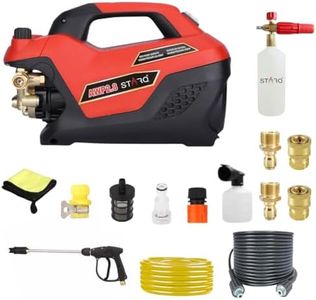 STARQ AWP2.8 Combo | 350 Bar 2800W | Heavy Duty High Pressure Washer for Car, Bike, Home | Pressure Adjustable with 1Ltr Professional Snow Foam Lance | Red