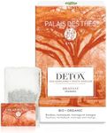 Palais des Thés - Organic South African Detox Caffeine-Free Rooibos Tea for Draining with Honeybush, Moringa, and African Mango - 20 Count Biodegradable Tea Bags Box