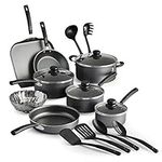 Tramontina PrimaWare 18-Piece Nonstick Cookware Set - Gray by Tramontina USA, Inc.