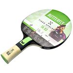 Butterfly Tiago Apolonoa TAX3 Table Tennis Bat - ITTF Approved 1.5mm Pan Asia Rubber