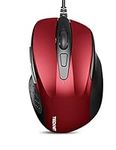TECKNET USB Wired Mouse, 6-Button C