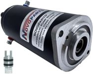 NOVOPARTS Replacement Hydraulic Pump Motor 179327 414850 for Unidirectional Power Unit RV Leveling Systems with Heavy-Duty Construction, 7.5 Height with Manual Drive and Collar Coupling 286722