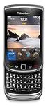 BlackBerry Torch 9800 Unlocked GSM Slider Cell Phone w/Keyboard + Touchscreen and Optical Trackpad - Black (Renewed)