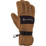 Carhartt Men's Waterproof Windproof Insulated Work Glove, Brown/Black, XX-Large