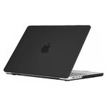 EooCoo Case Compatible for New MacBook Pro 14 inch M3 A2918 A2992 M2 A2779 M1 A2442 Pro/Max Chip with Touch ID, 2024 2023 2022 2021 Release,Laptop Plastic Hard Shell Cover, Matte Surface, Black