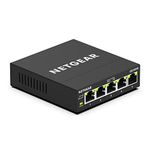 NETGEAR GS305E 5-Port Gigabit Ethernet Ethernet Switch (10/100/1000) Manageable for Simple and Affordable Connectivity for Small Business and Home Office