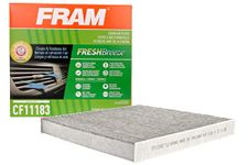 FRAM CF11183 Fresh Breeze Cabin Air Filter with Arm & Hammer Baking Soda for Select Dodge and Jeep Vehicles, white