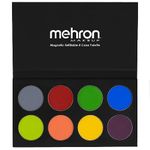 Mehron Makeup Paradise AQ Face & Body Paint 8 Color Palette (Tropical) - Face, Body, SFX Makeup Palette, Special Effects, Face Painting Palette for Art, Theater, Halloween, and Cosplay