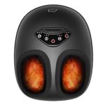 Snailax Foot Massager with Heat, Shiatsu Feet Massager Deep Kneading, Compression, Multiple Modes & Adjustable Intensity for Home Office Use, Gifts for Women Men, Birthday Gift