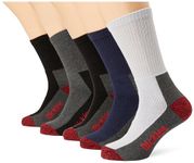 Dickies, Men's, CSHN CRW SOCK, BLACK, 113