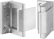 Privacy Door Latch Door Lock Reinforcement Suit for Inward Swing Doors Security Lock Use in Hotels and Home, Silver-Privacy Door Lock