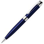 Zebra Oil Based Ink Ballpoint Pen, Fortia VC, Black Ink, Navy Body - BA93-NV