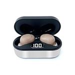 Digital Hearing Aids for Seniors and Adults, Noise Cancellation Hearing Aid Rechargeable with Charging Case