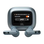 JBL Live Beam 3 - True Wireless Noise-Cancelling Closed-Stick Earbuds, 48Hrs Total Playback, Wireless Charging, 6 Mics for Perfect Calls, Multi-Point Connection, IP55 Waterproof and dustproof (Blue)