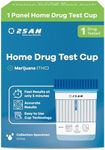 2San THC Drug Test - Marijuana Urine Test Kit 15ng/ml - Fast Results in 5 Mins - Accurate & Reliable THC Screening - Easy Home Test Strips, 1 Pack