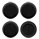 CICMOD Tire Covers 4 Pack, Tire Wheel Protector for Truck, SUV, Trailer, Camper, RV - Universal Fits Tire Diameters 27-31 Inch, Black