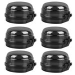 ZYBHMJE 6 Pcs Stove knob Covers for Child Safety Gas Stove Knob Covers for Gas Stove Top Oven Stove Guard Baby Proof Stove Oven Lock Cover Switch Cover for Baby Toddler Child Safety(Black)