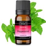 Peppermint Oil 10ml, Essential Oil for Skin & Cleaning, Pure Peppermint Essential Oil - Rat & Spider Repellent, Essential Oils for Candle Making, Peppermint Diffuser & Pure Essential Oil